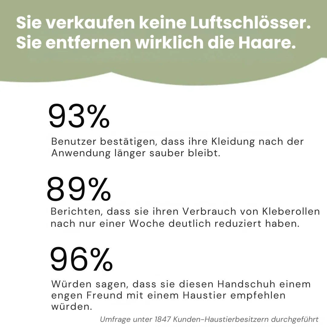 Handschuh gegen Tierhaare OhMySwiss™