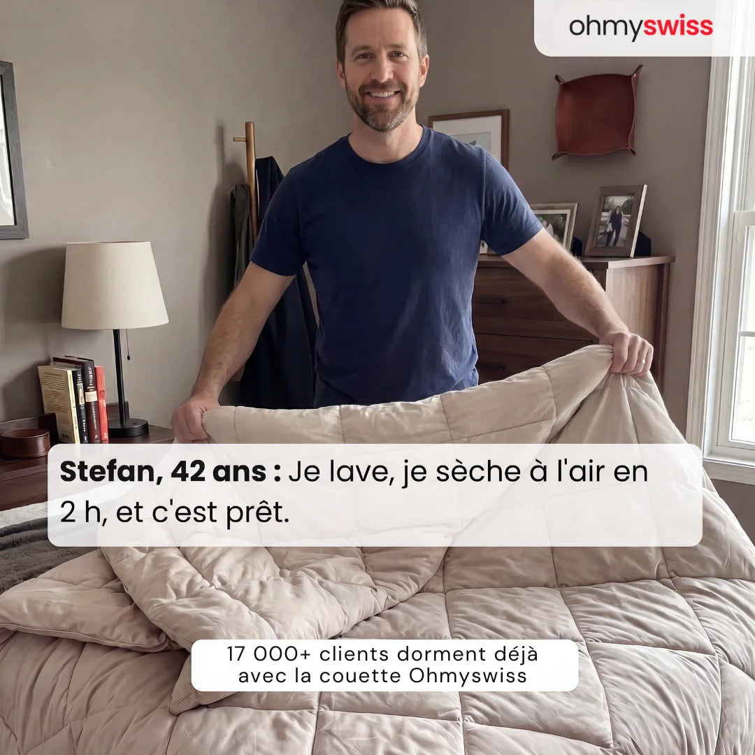 Piumino ad asciugatura rapida Ohmyswiss