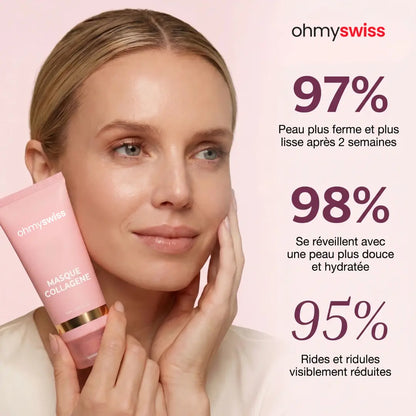 Bio-Kollagen-Maske + Pinsel von Ohmyswiss