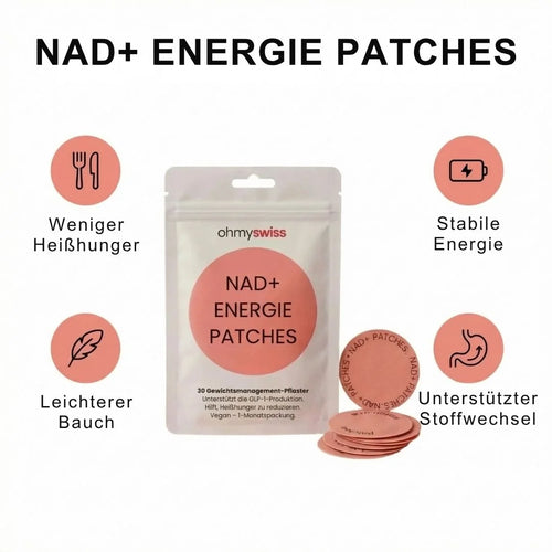 NAD⁺ Energie-Patches OhMySwiss™