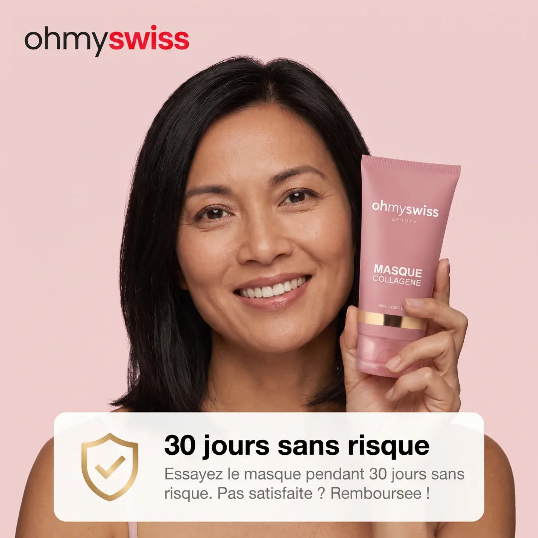 Bio-Kollagen-Maske + Pinsel von Ohmyswiss