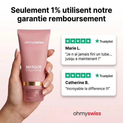 Bio-Kollagen-Maske + Pinsel von Ohmyswiss
