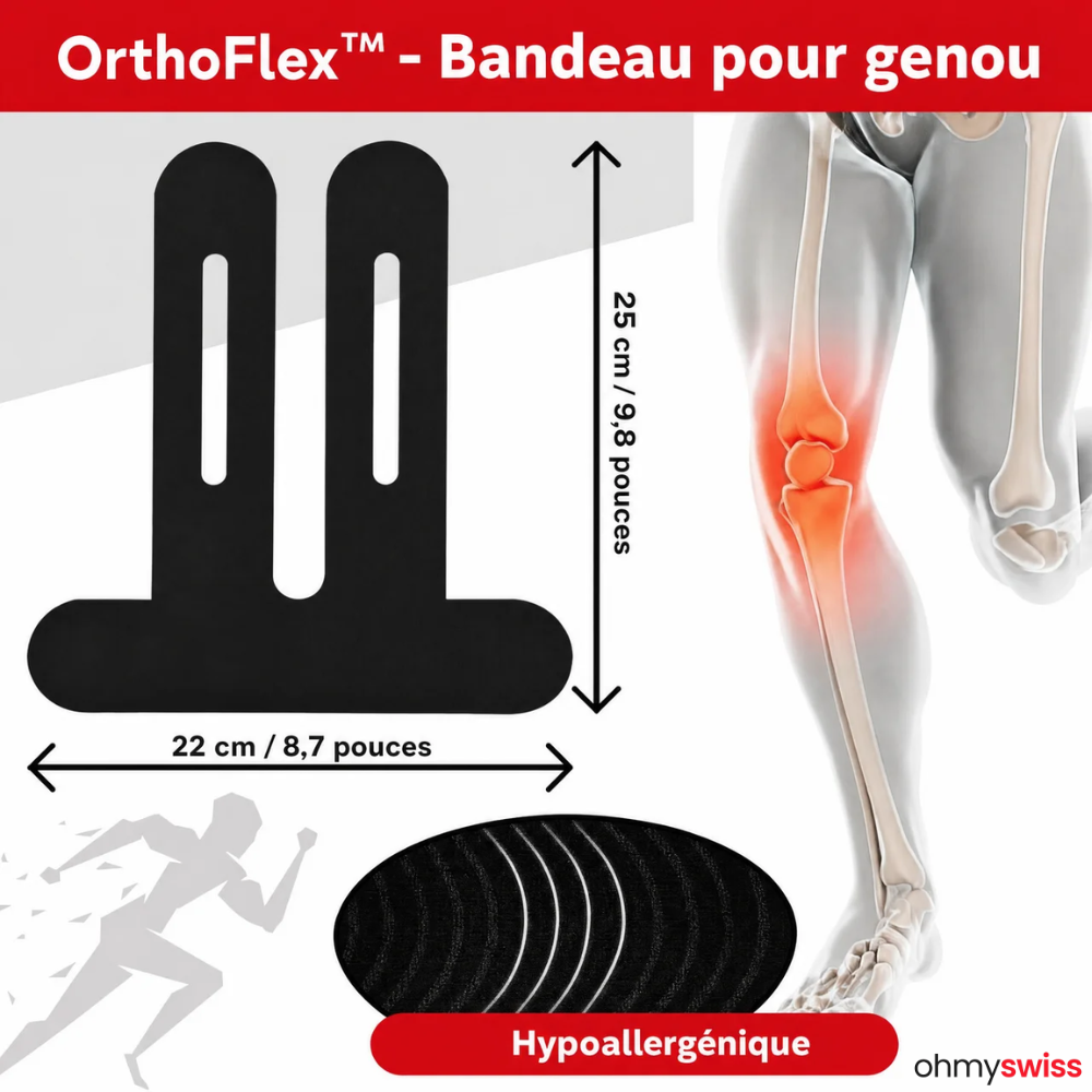 OrthoFlex™ - Bandeau Pour genou