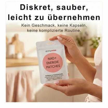 NAD⁺ Energie-Patches OhMySwiss™