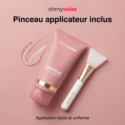 Bio-Kollagen-Maske + Pinsel von Ohmyswiss