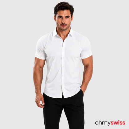 T-shirt extensible musculaire Ohmyswiss
