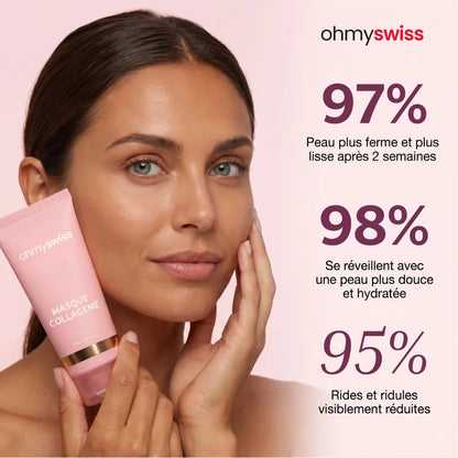 Bio-Kollagen-Maske + Pinsel von Ohmyswiss