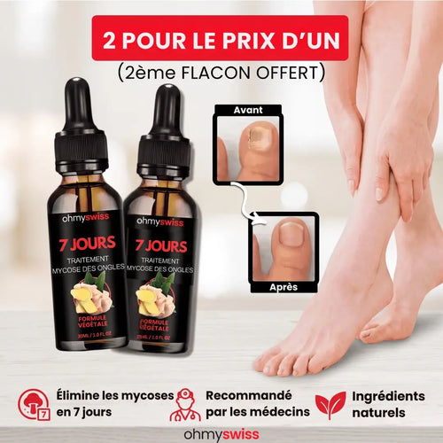 Traitement antifongique 100% Naturel Ohmyswiss
