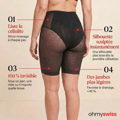 Pantaloncini trasparenti 3D anticellulite