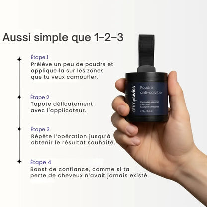 Poudre Anti-Calvitie OhMySwiss™