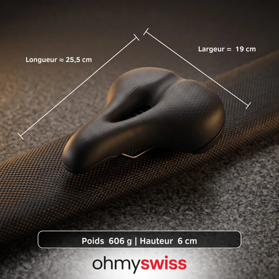 Selle de vélo 2.0 Ohmyswiss