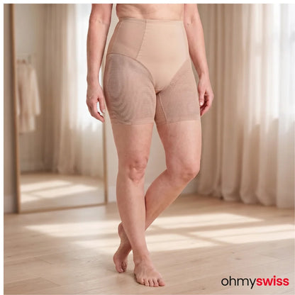 Ohmyswiss Pantaloncini trasparenti 3D anticellulite