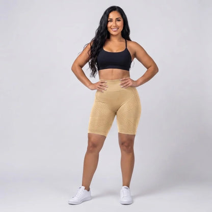 Leggings corti 3D anti-sfregamento