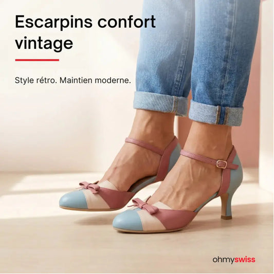 Vintage-Orthopäde-Pumps von Ohmyswiss