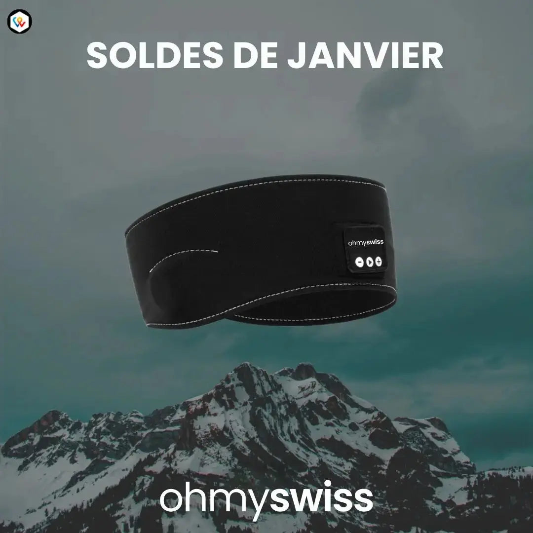 Bandeau de Musique Ski - OhMySwiss™