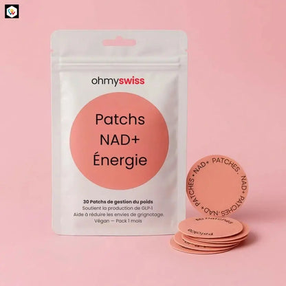 Patchs NAD+ Énergie OhMySwiss™