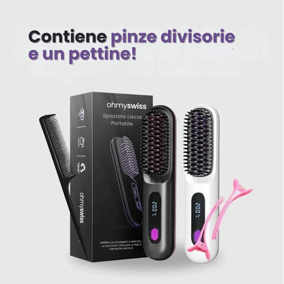 Spazzola Lisciante Portatile OhMySwiss™