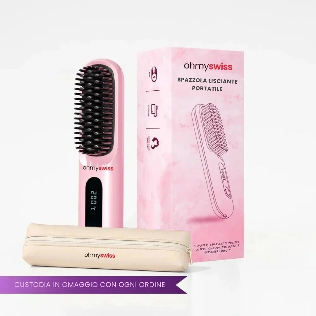 Spazzola Lisciante Portatile OhMySwiss™
