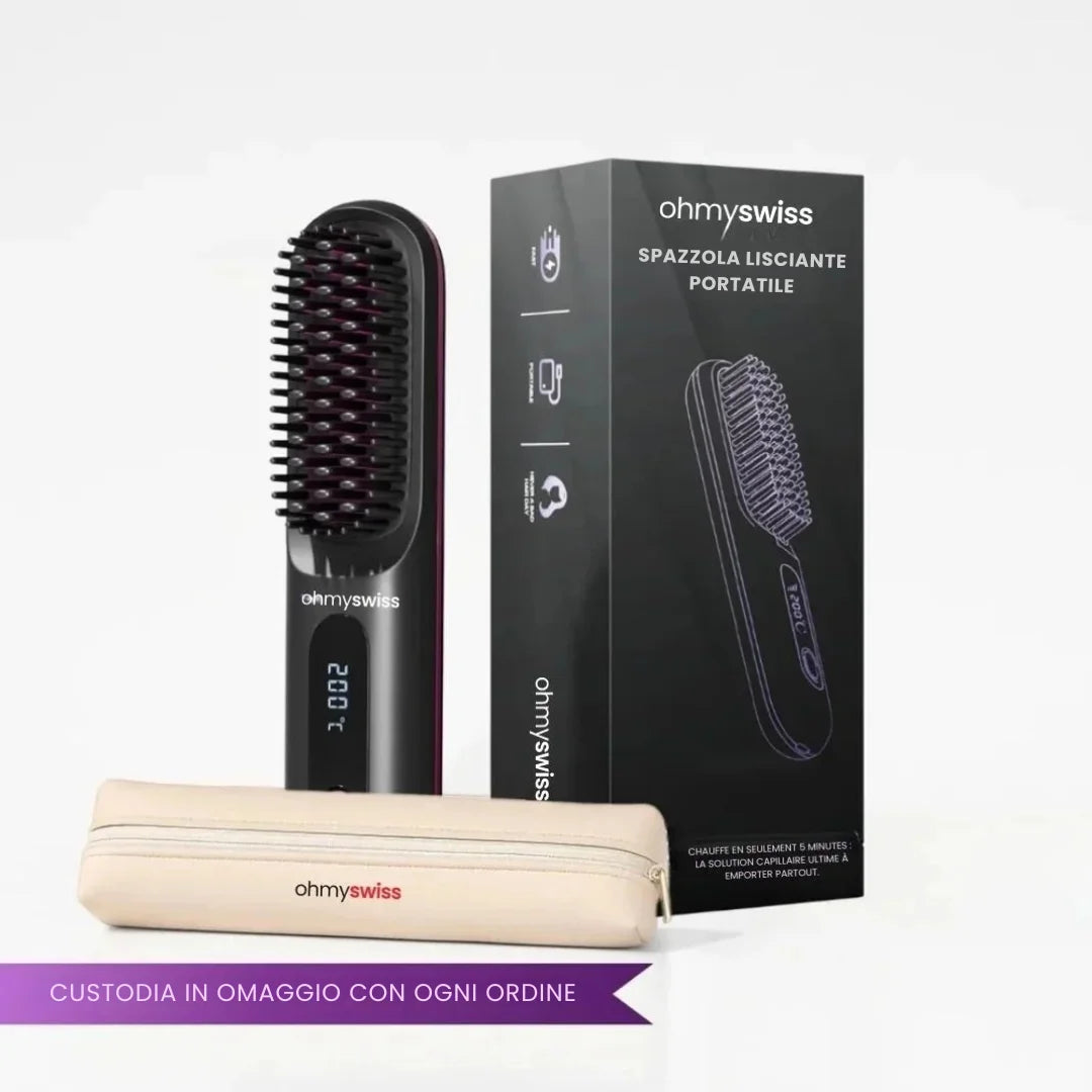 Spazzola Lisciante Portatile OhMySwiss™