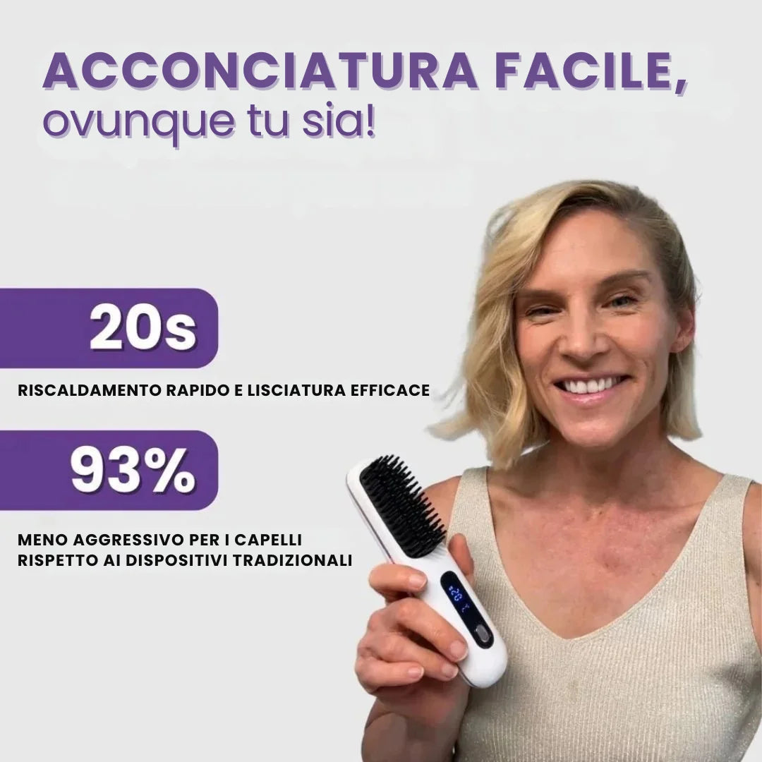 Spazzola Lisciante Portatile OhMySwiss™