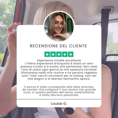 Spazzola Lisciante Portatile OhMySwiss™