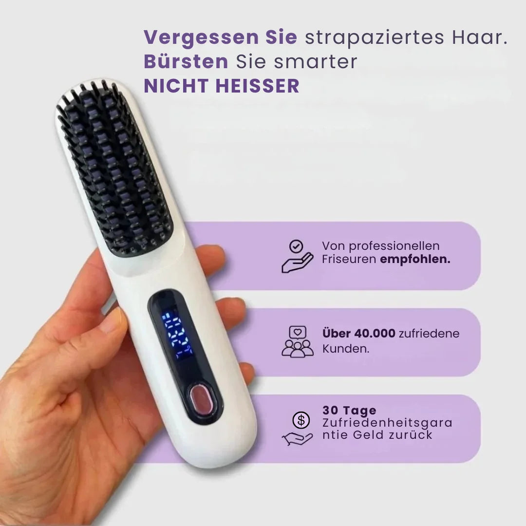 Tragbare Glättbürste OhMySwiss™