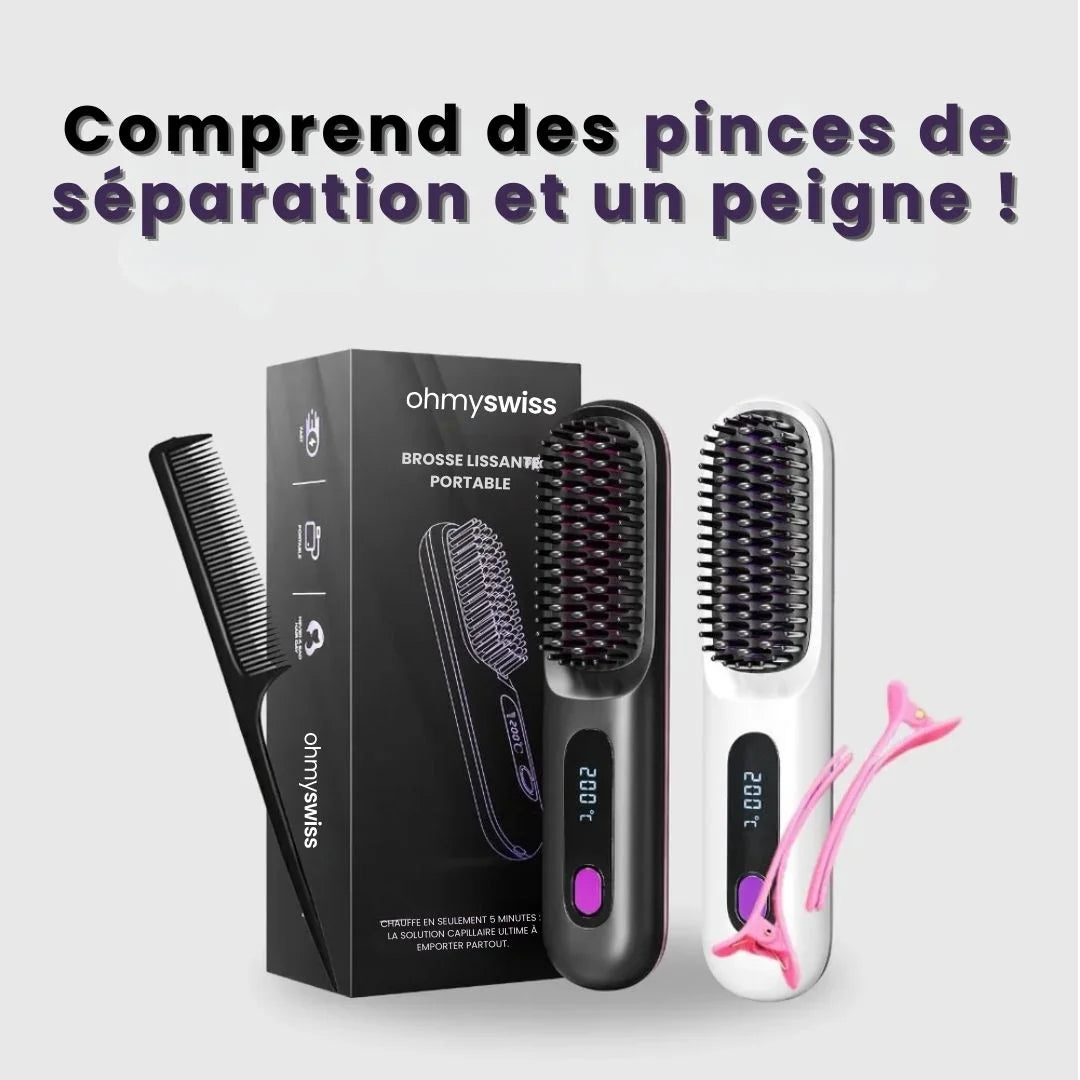 Brosse Lissante Portable OhMySwiss™