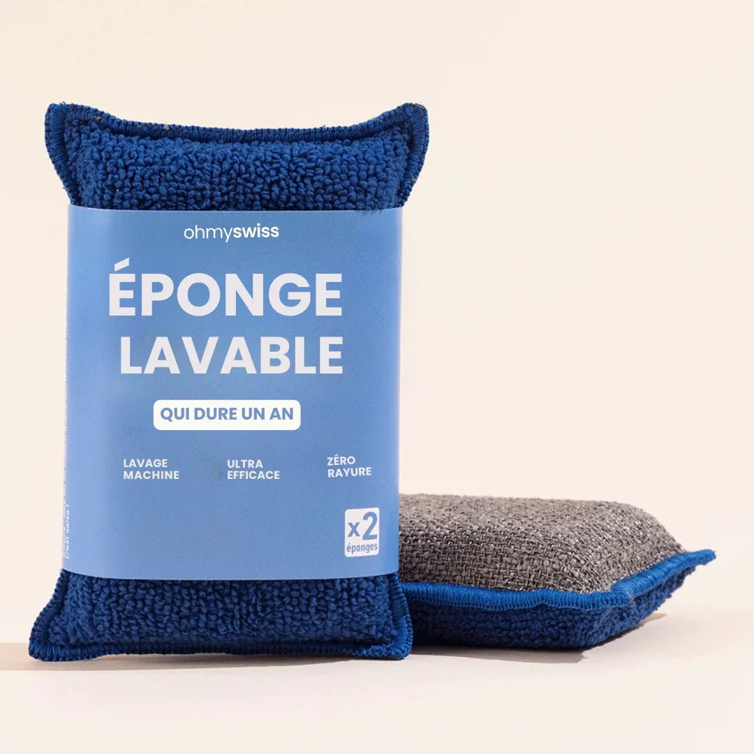 Éponge Lavable OhMySwiss™