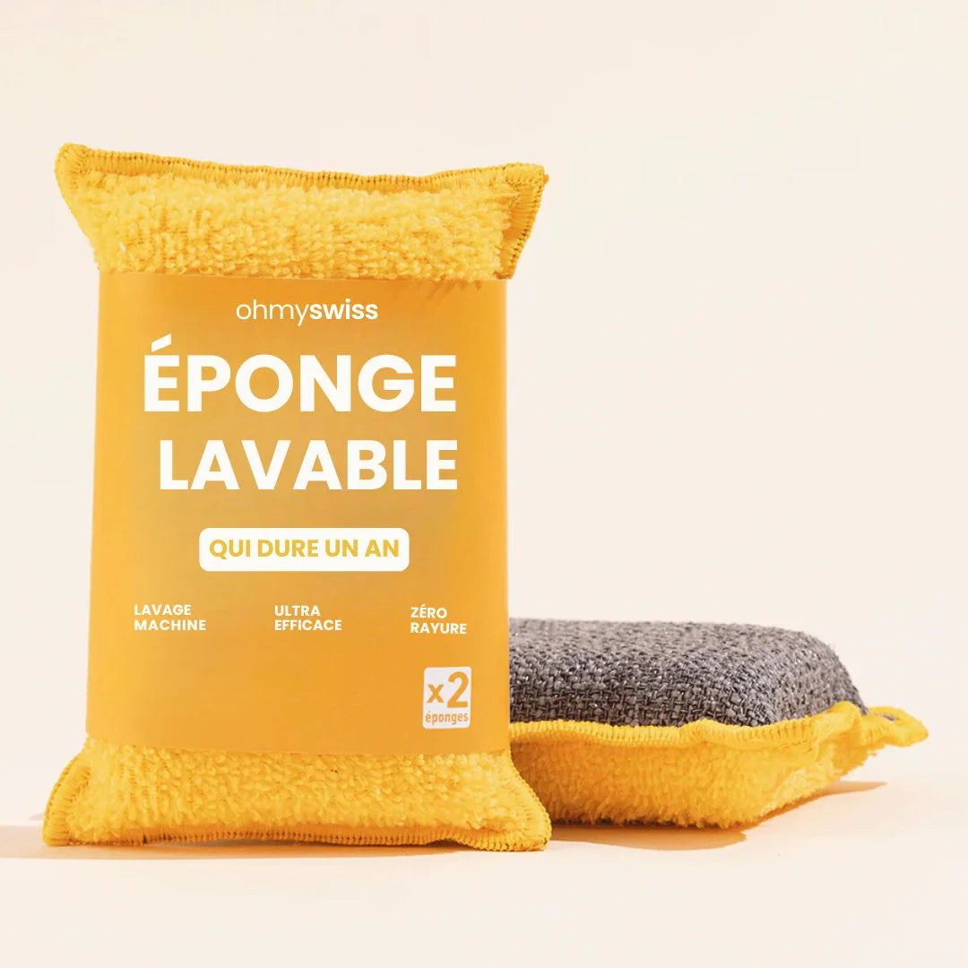 Éponge Lavable OhMySwiss™