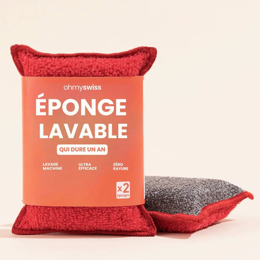 Éponge Lavable OhMySwiss™