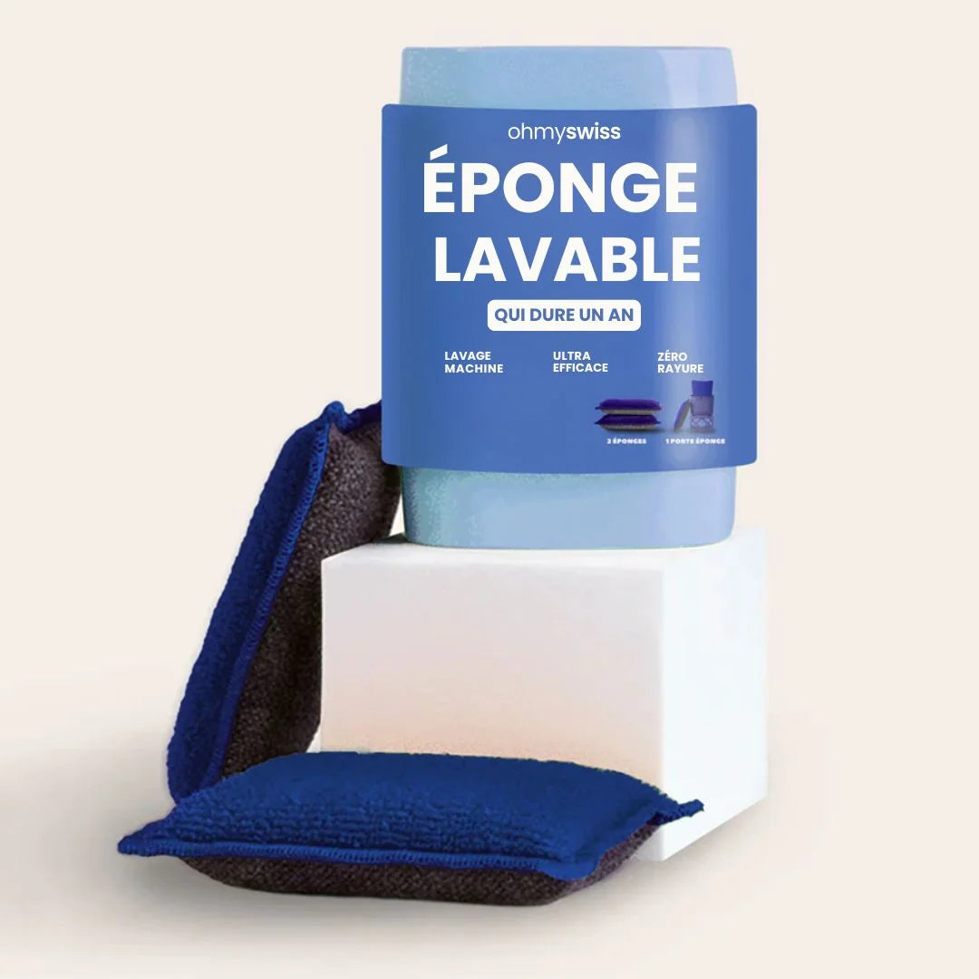 Éponge Lavable OhMySwiss™