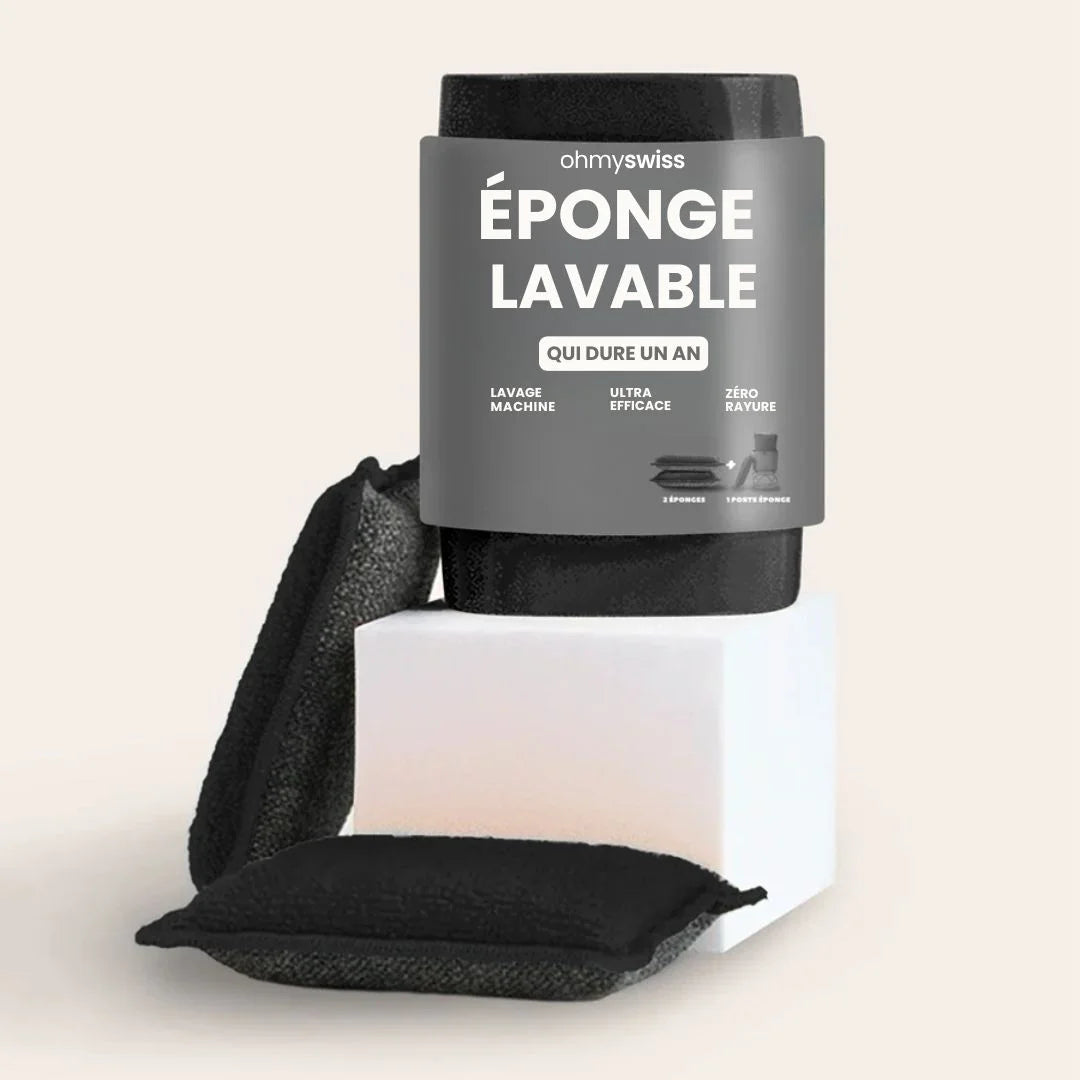Éponge Lavable OhMySwiss™