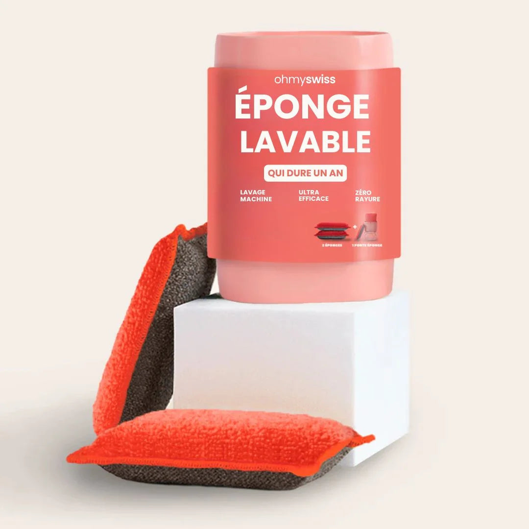 Éponge Lavable OhMySwiss™
