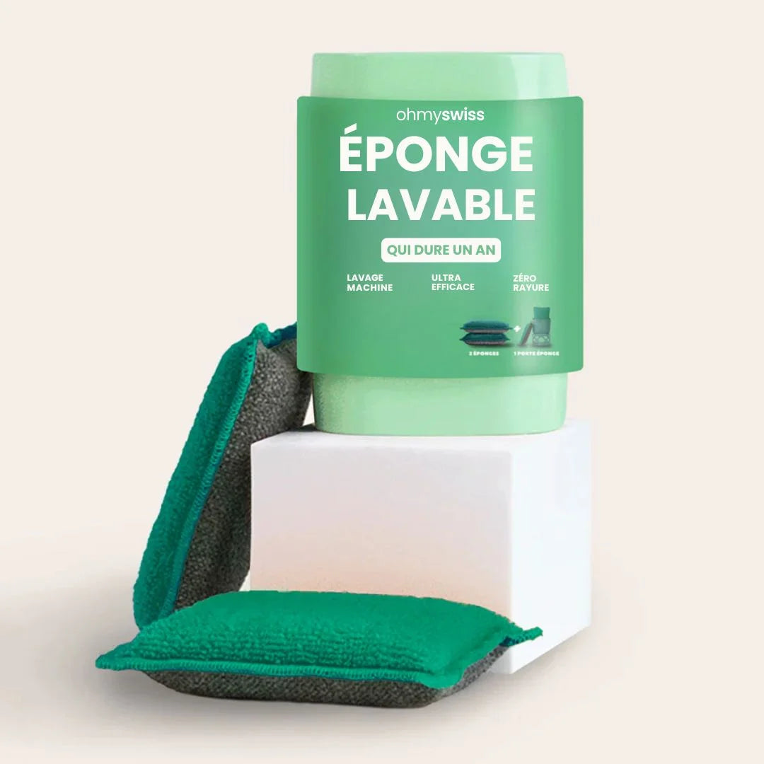 Éponge Lavable OhMySwiss™