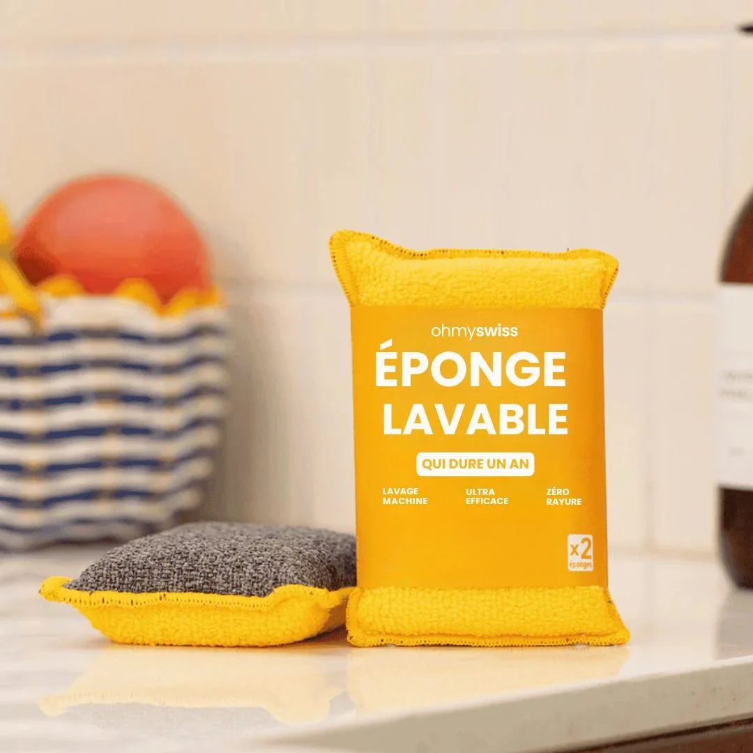 Éponge Lavable OhMySwiss™