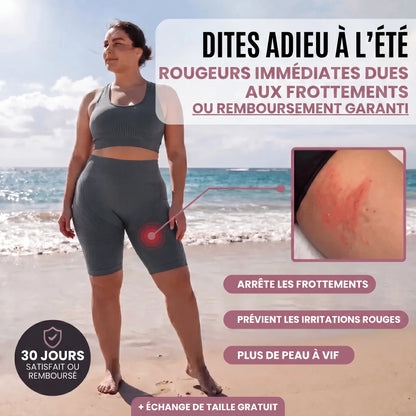 Leggings corti 3D anti-sfregamento