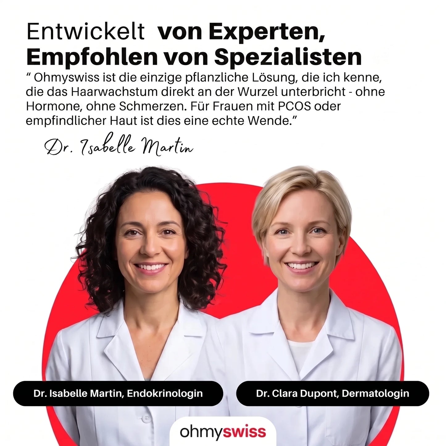 OhMySwiss Siero a base di erbe per la ricrescita dei capelli