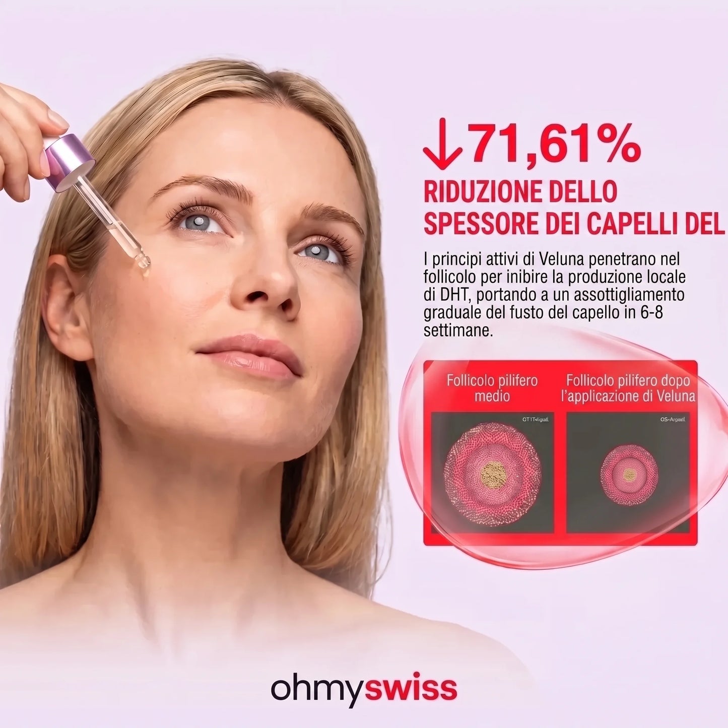 Ohmyswiss-Serum gegen das Nachwachsen von Pflanzen