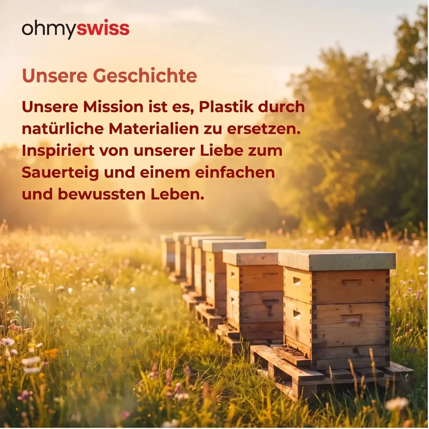 Ohmyswiss Bienenwachs-Brotbeutel