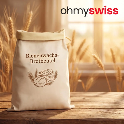Ohmyswiss Bienenwachs-Brotbeutel