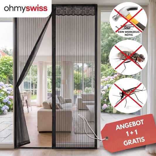 Ohmyswiss Magnetisches Fliegengitter für Türen