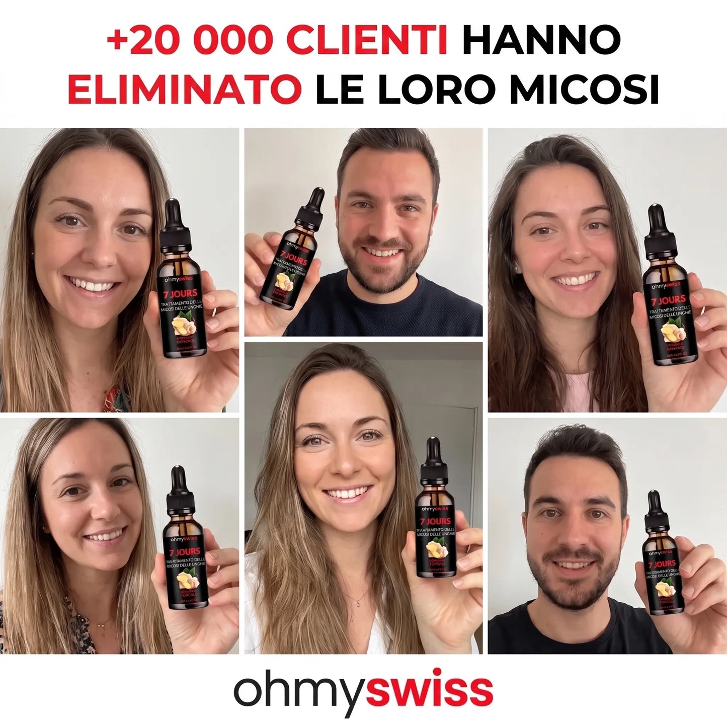 100 % natürliche Antimykotika-Behandlung von Ohmyswiss