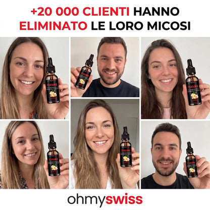 100 % natürliche Antimykotika-Behandlung von Ohmyswiss