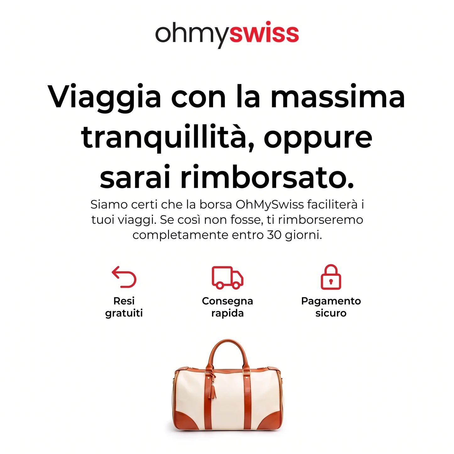 Borsa da viaggio Ohmyswiss