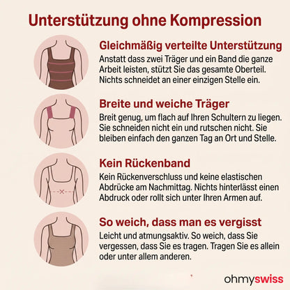 Ohmyswiss Formendes Top mit integriertem BH