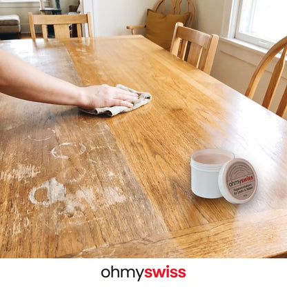 Ohmyswiss Reparaturbalsam für Holz und Leder