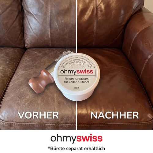 Ohmyswiss Reparaturbalsam für Holz und Leder