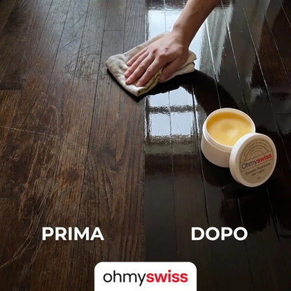 Balsamo riparatore per legno e pelle Ohmyswiss