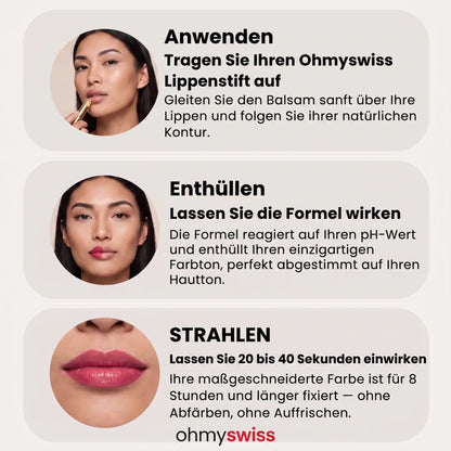 Ohmyswiss pH-Lippenstift