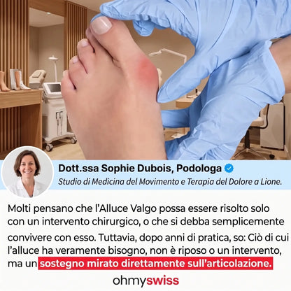 Ohmyswiss-Bandage bei Hallux valgus